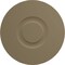 Ekena Millwork Foster Ceiling Medallion (Fits Canopies up to 5 5/8"), Hand-Painted Flash Copper, 19 1/8"OD x 1"P CM19FOFCS - alternate 2